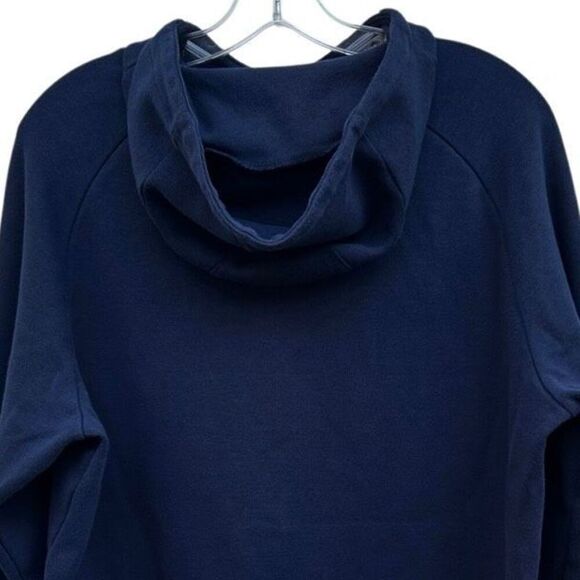 Amazon Essentials Hooded Sweatshirt Unisex Large Navy Pullover Raglan Sleeve - Picture 8 of 12